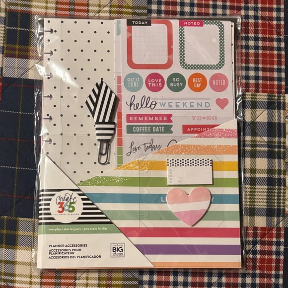 The Happy Planner Other - The Happy Planner Rainbow Planner Accessories